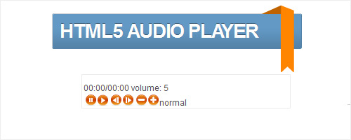 HTML5 Audio Player Bookmarklet